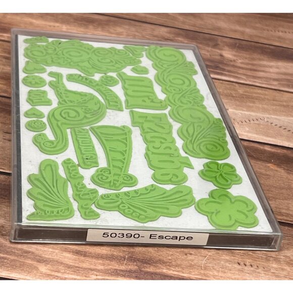 Inque Boutique 50390 Escape Rubber Stamp Set BY SUSAN STRINGFELLOW SUMMER FUN - Picture 3 of 5